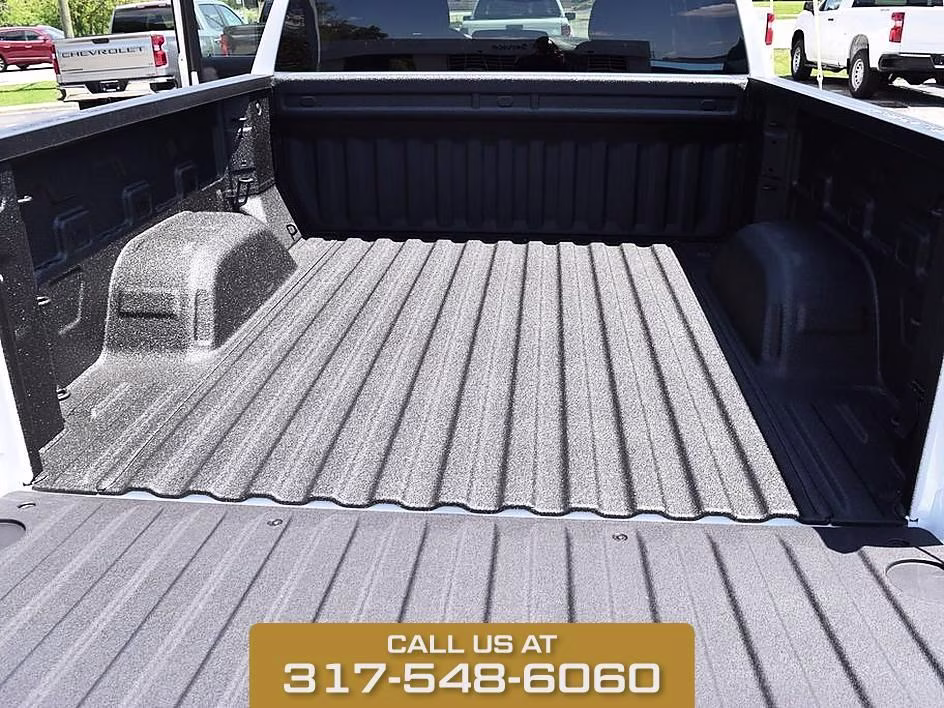 2026 Summit White Chevrolet Silverado 1500 Custom 4X4 Truck