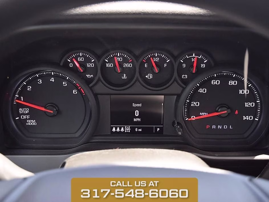 2026 Summit White Chevrolet Silverado 1500 Custom 4X4 Truck