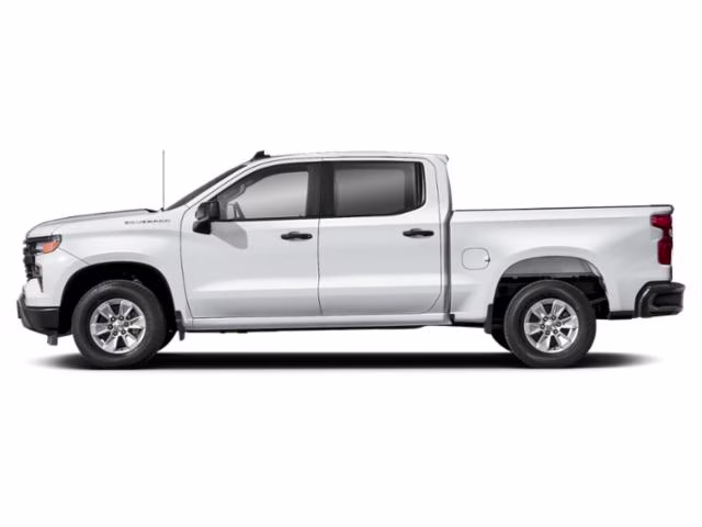 2026 Summit White Chevrolet Silverado 1500 Custom 4X4 Truck