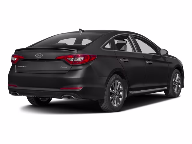 2017 Phantom Black Hyundai Sonata Sport FWD Sedan