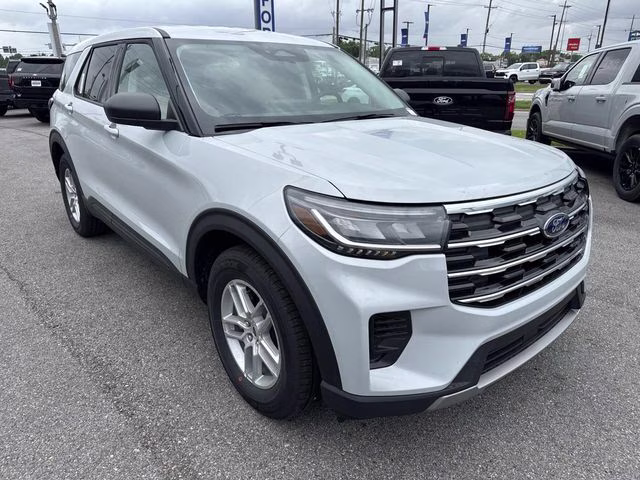 2026 White Ford Explorer Active RWD SUV