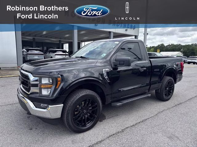2023 Black Metallic Ford F-150 XLT 4X4 Truck
