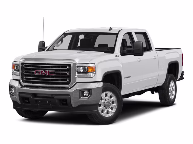 2015 Summit White GMC Sierra 2500HD SLT 4X4 Truck