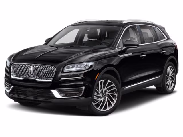 2019 Black Lincoln Nautilus Reserve FWD SUV