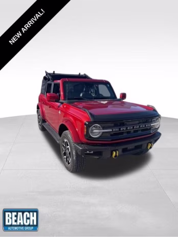 2024 Chili Pepper Red Ford Bronco Outer Banks 4X4 SUV