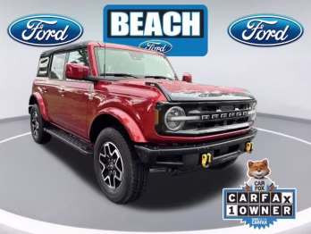 2024 Chili Pepper Red Ford Bronco Outer Banks 4X4 SUV