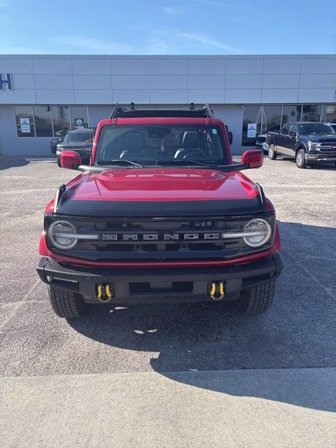 2024 Chili Pepper Red Ford Bronco Outer Banks 4X4 SUV
