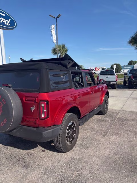 2024 Chili Pepper Red Ford Bronco Outer Banks 4X4 SUV