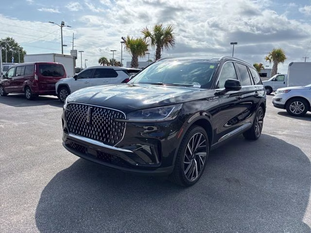 2025 Black Metallic Lincoln Aviator Reserve AWD SUV