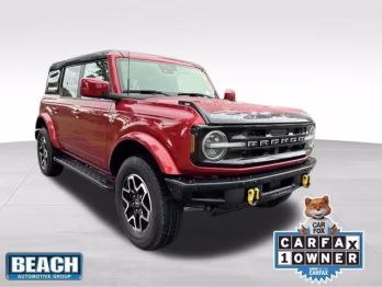 2024 Chili Pepper Red Ford Bronco Outer Banks 4X4 SUV