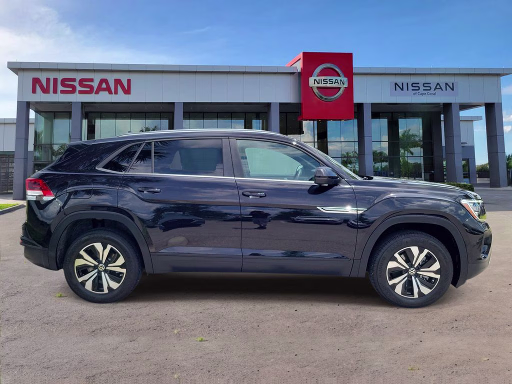 2024 Black Volkswagen Atlas Cross Sport 2.0T SE FWD SUV