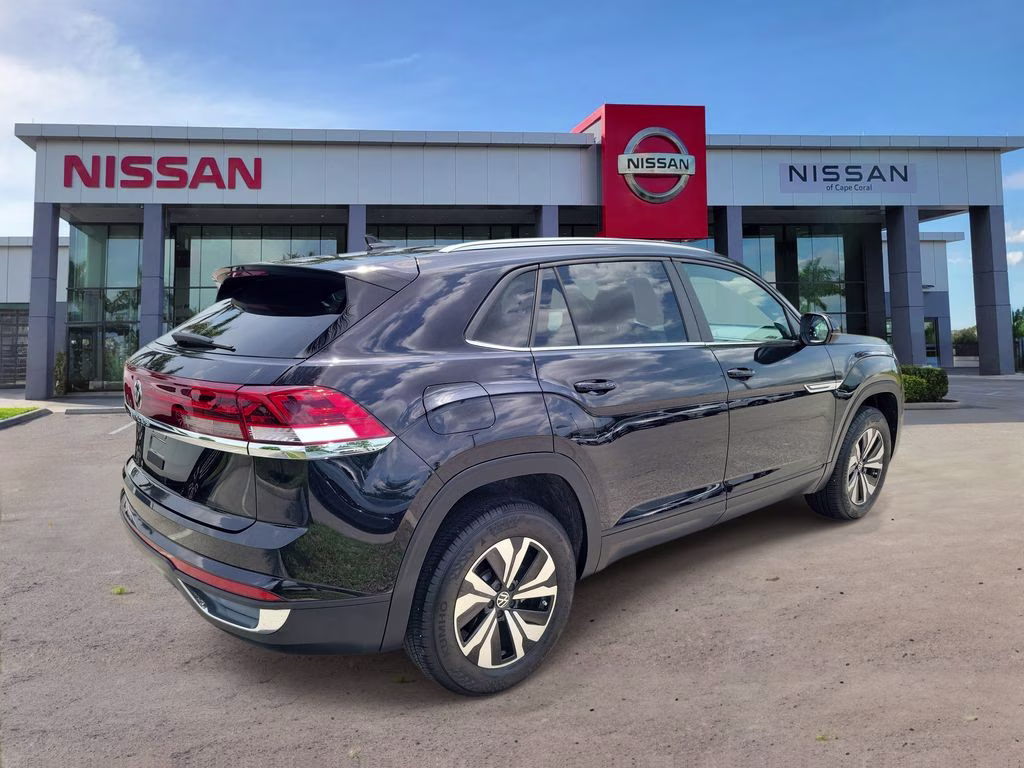 2024 Black Volkswagen Atlas Cross Sport 2.0T SE FWD SUV