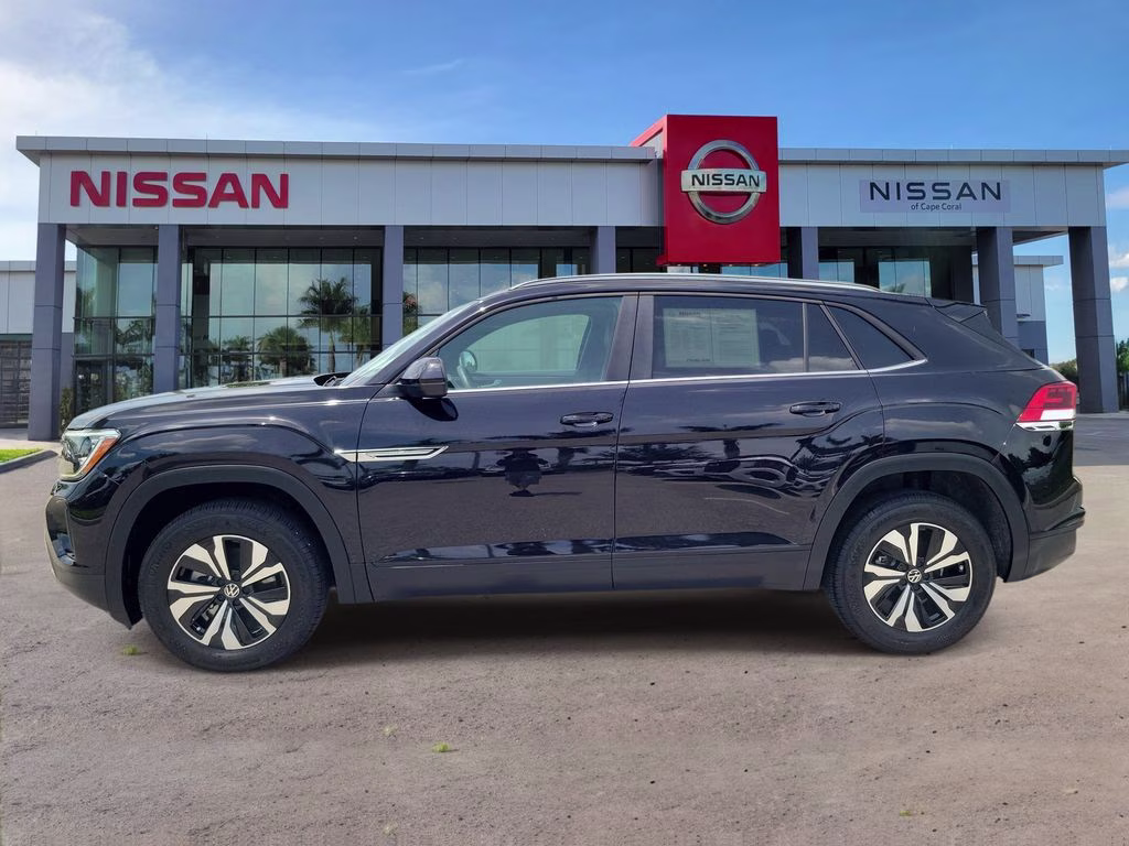 2024 Black Volkswagen Atlas Cross Sport 2.0T SE FWD SUV