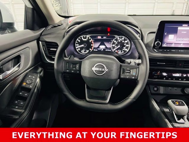 2026 Everest White Pearl Tricoat Nissan Rogue SV FWD SUV