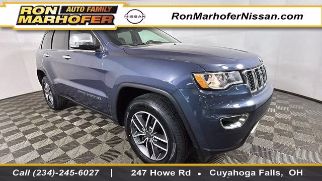 2020 Slate Blue Pearlcoat Jeep Grand Cherokee Limited 4X4 SUV