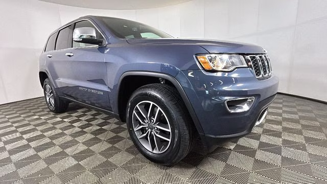 2020 Slate Blue Pearlcoat Jeep Grand Cherokee Limited 4X4 SUV