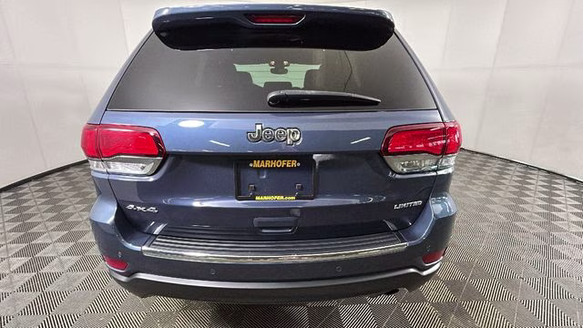 2020 Slate Blue Pearlcoat Jeep Grand Cherokee Limited 4X4 SUV