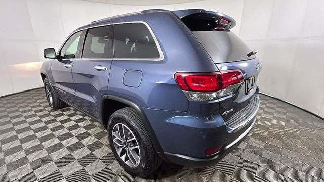 2020 Slate Blue Pearlcoat Jeep Grand Cherokee Limited 4X4 SUV