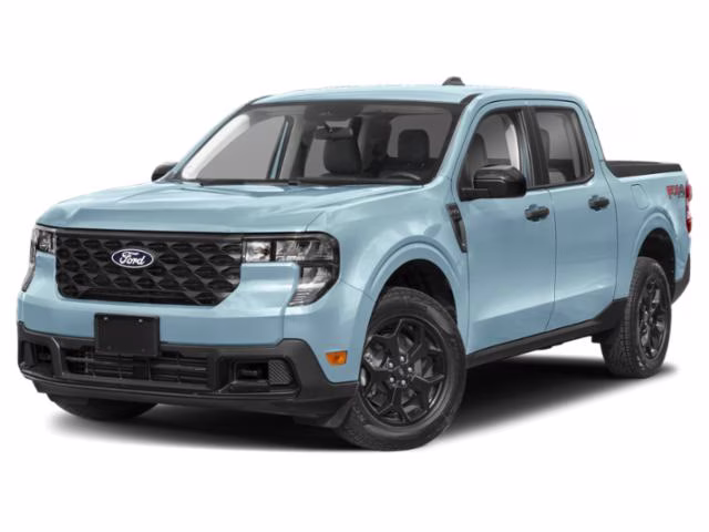 2026 Light Blue Ford Maverick XLT AWD Truck