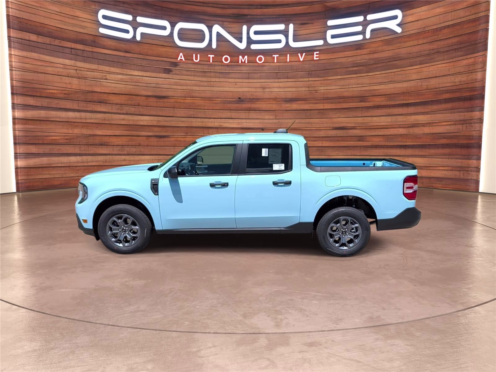 2026 Light Blue Ford Maverick XLT AWD Truck