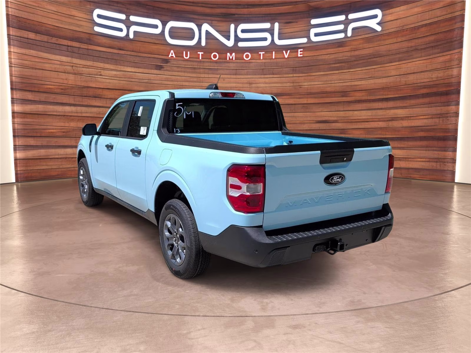 2026 Light Blue Ford Maverick XLT AWD Truck