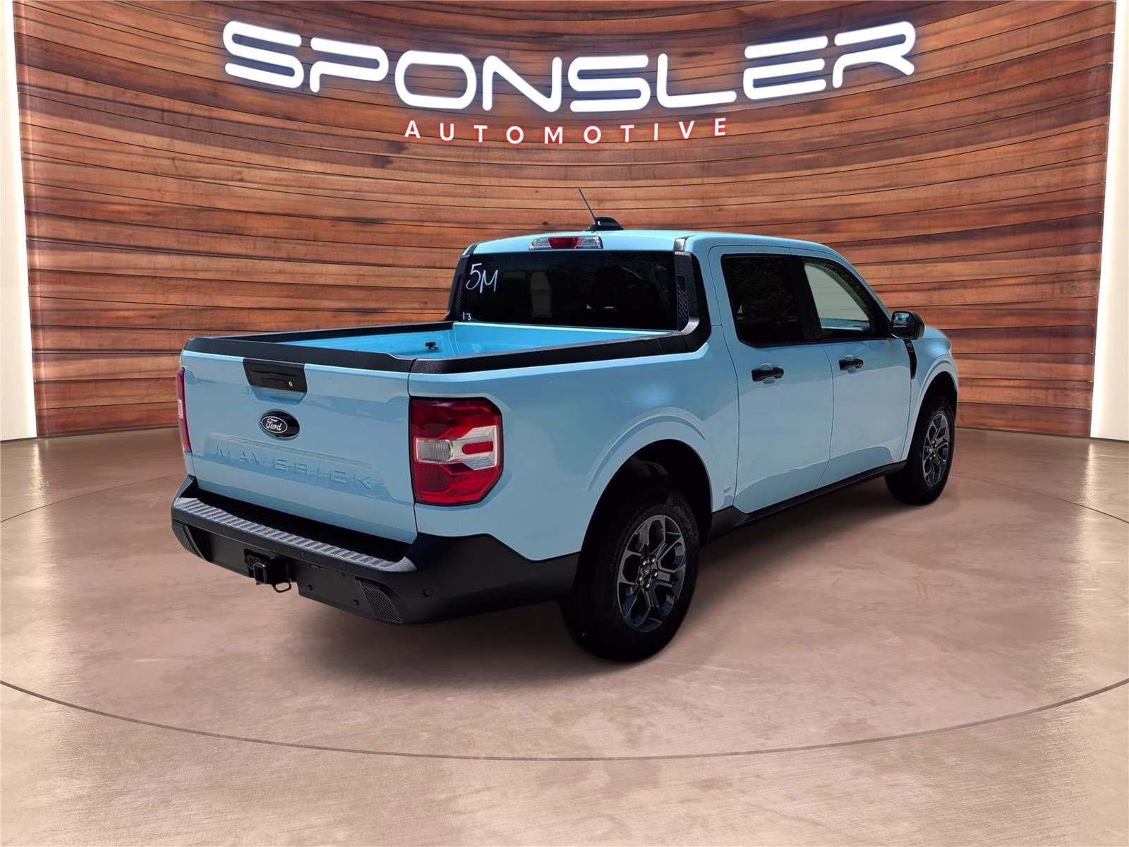 2026 Light Blue Ford Maverick XLT AWD Truck