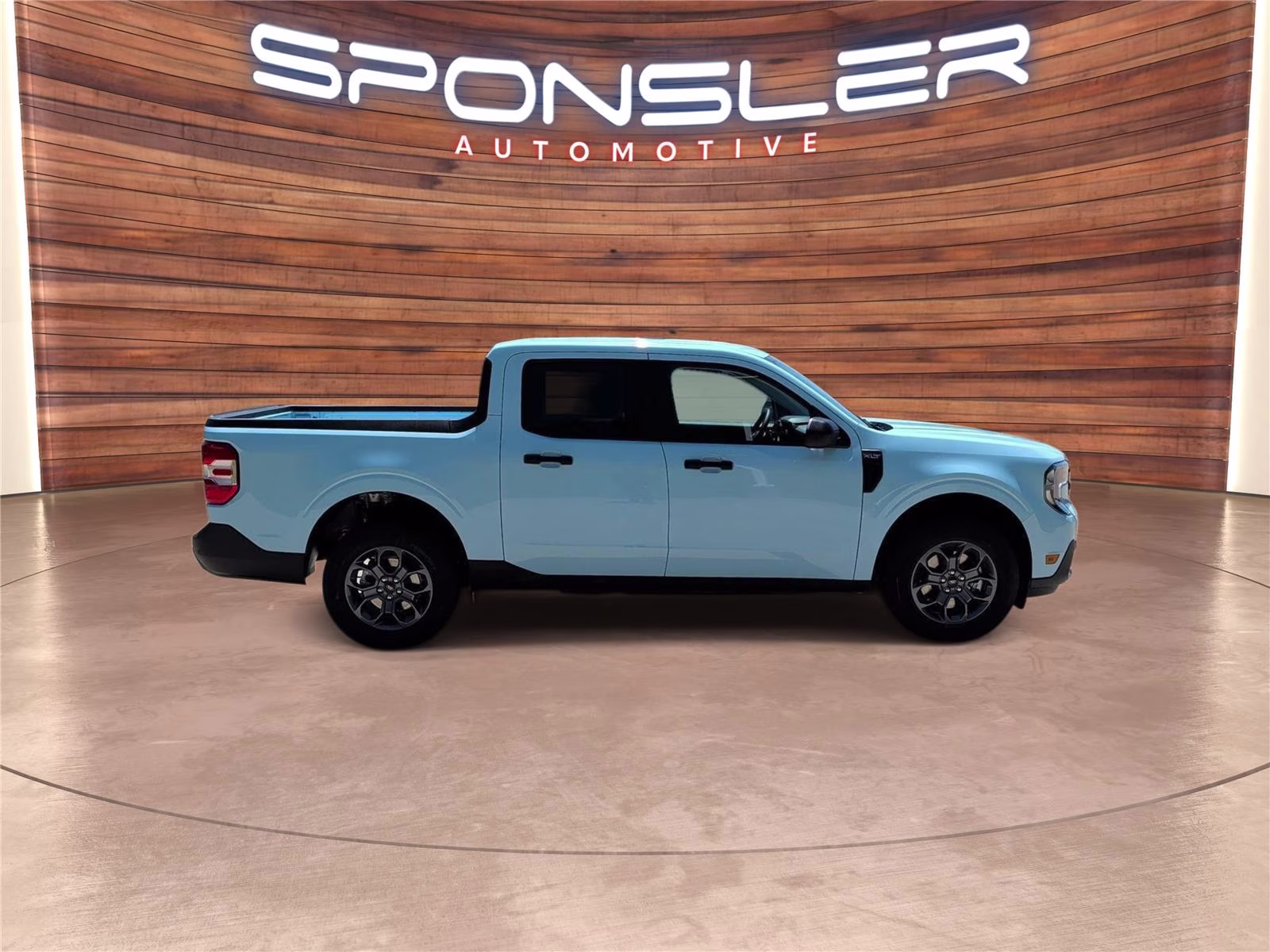 2026 Light Blue Ford Maverick XLT AWD Truck