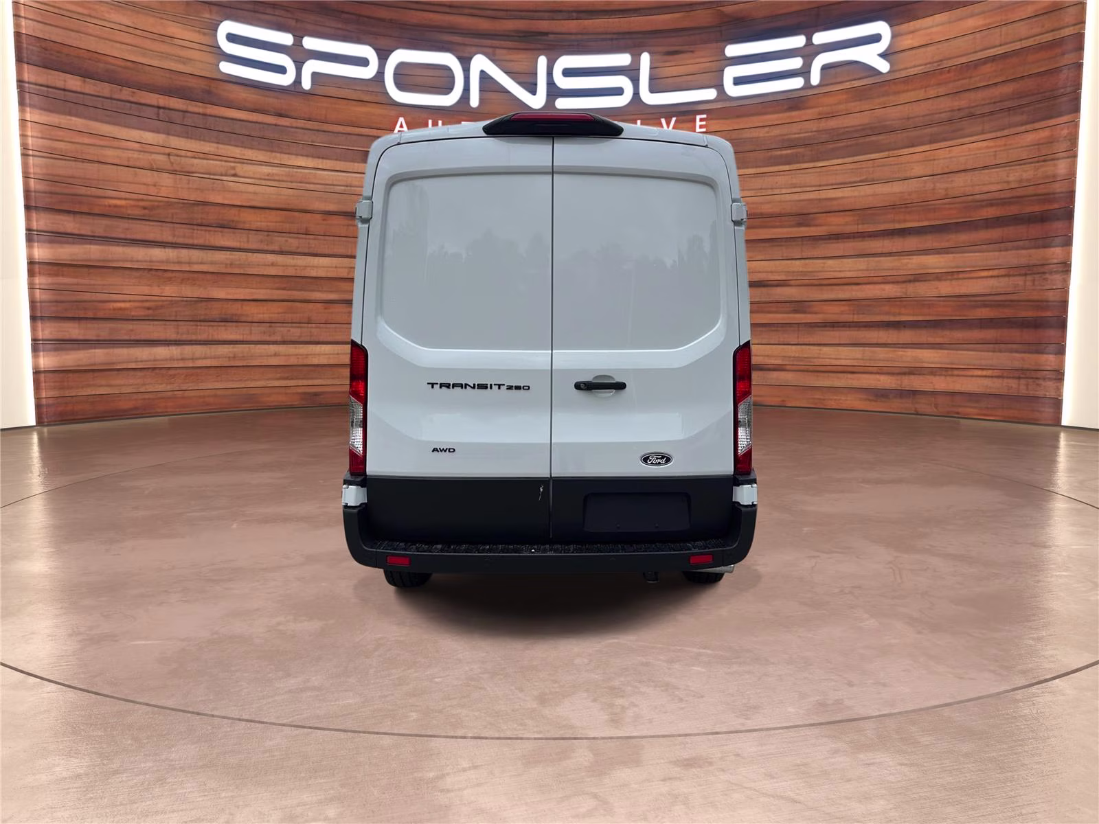 2026 Oxford White Ford Transit 250 AWD Van