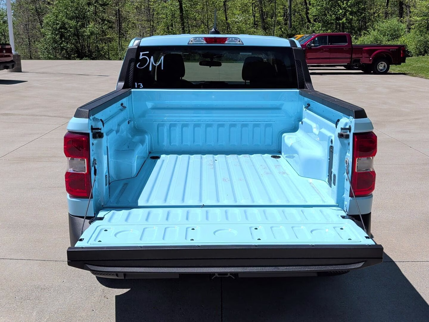 2026 Light Blue Ford Maverick XLT AWD Truck