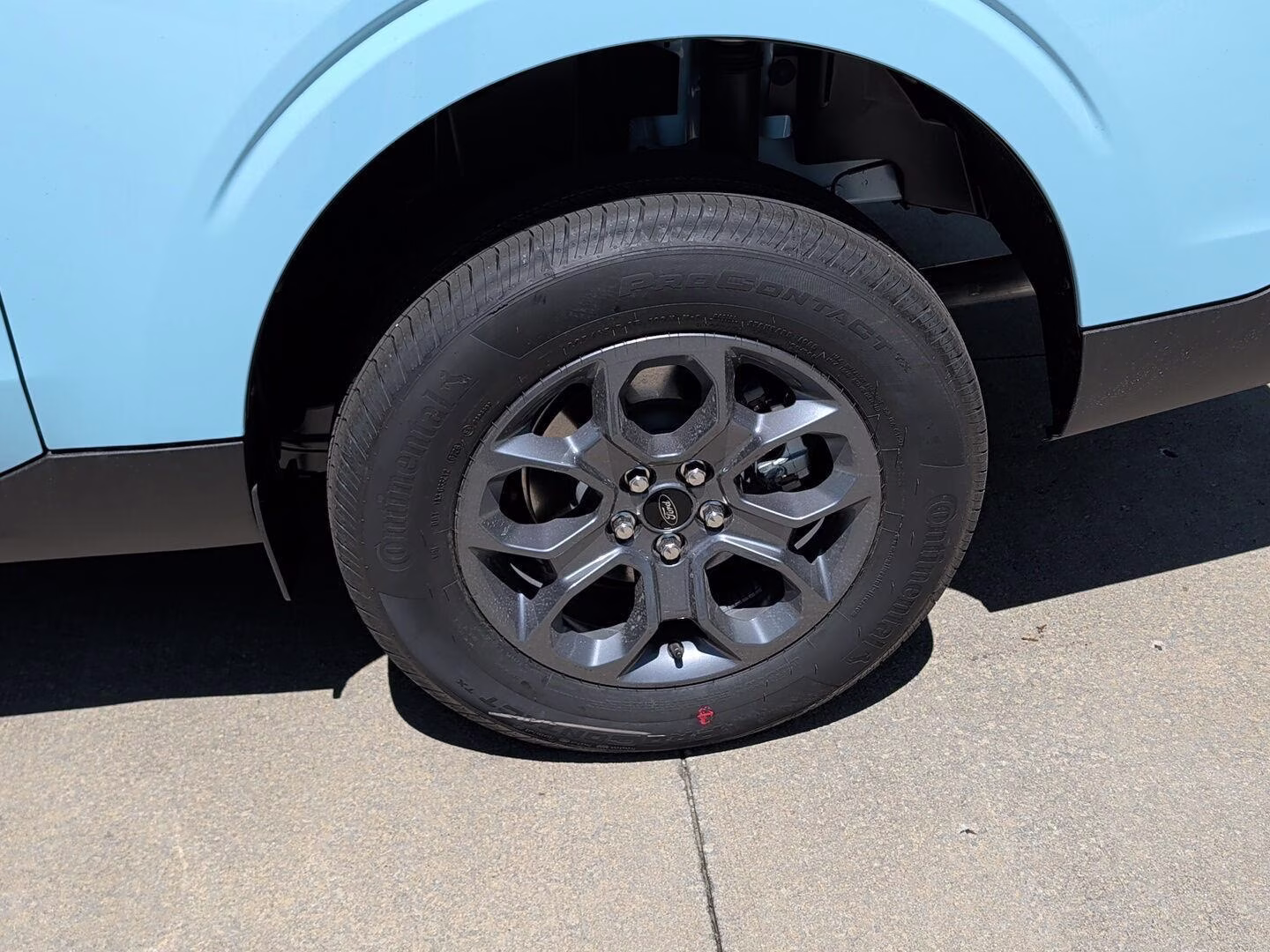 2026 Light Blue Ford Maverick XLT AWD Truck