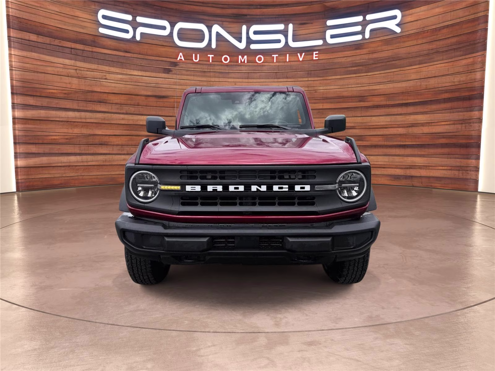 2025 Ruby Red Metallic Tinted Clearcoat Ford Bronco Big Bend 4X4 SUV