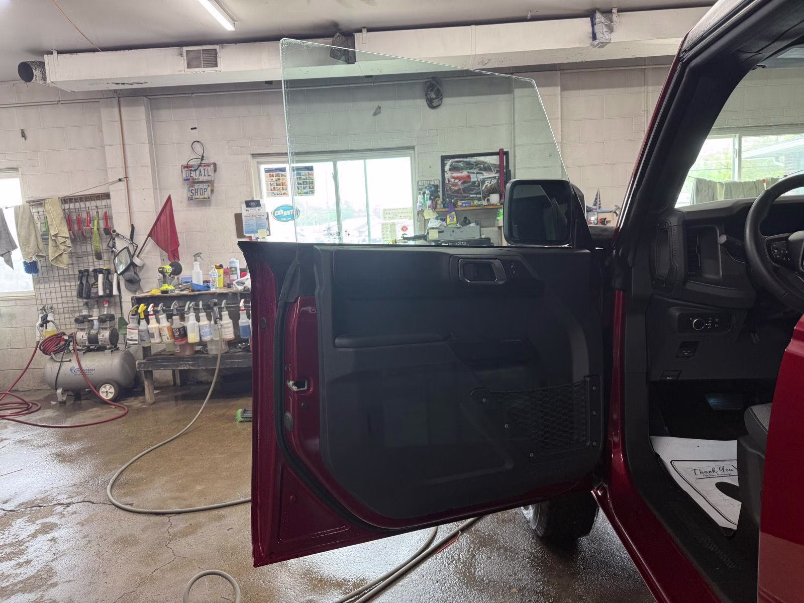 2025 Ruby Red Metallic Tinted Clearcoat Ford Bronco Big Bend 4X4 SUV