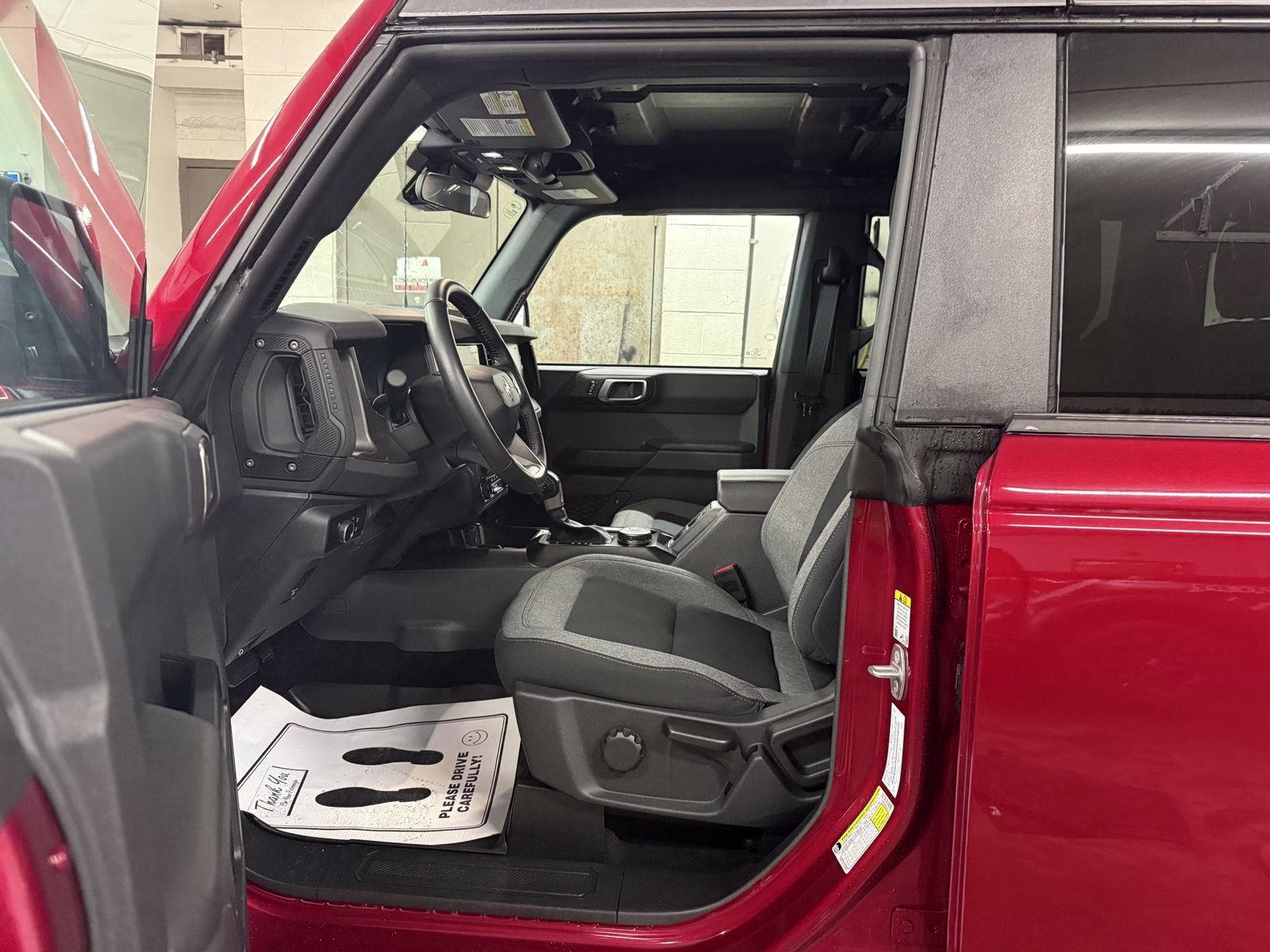 2025 Ruby Red Metallic Tinted Clearcoat Ford Bronco Big Bend 4X4 SUV
