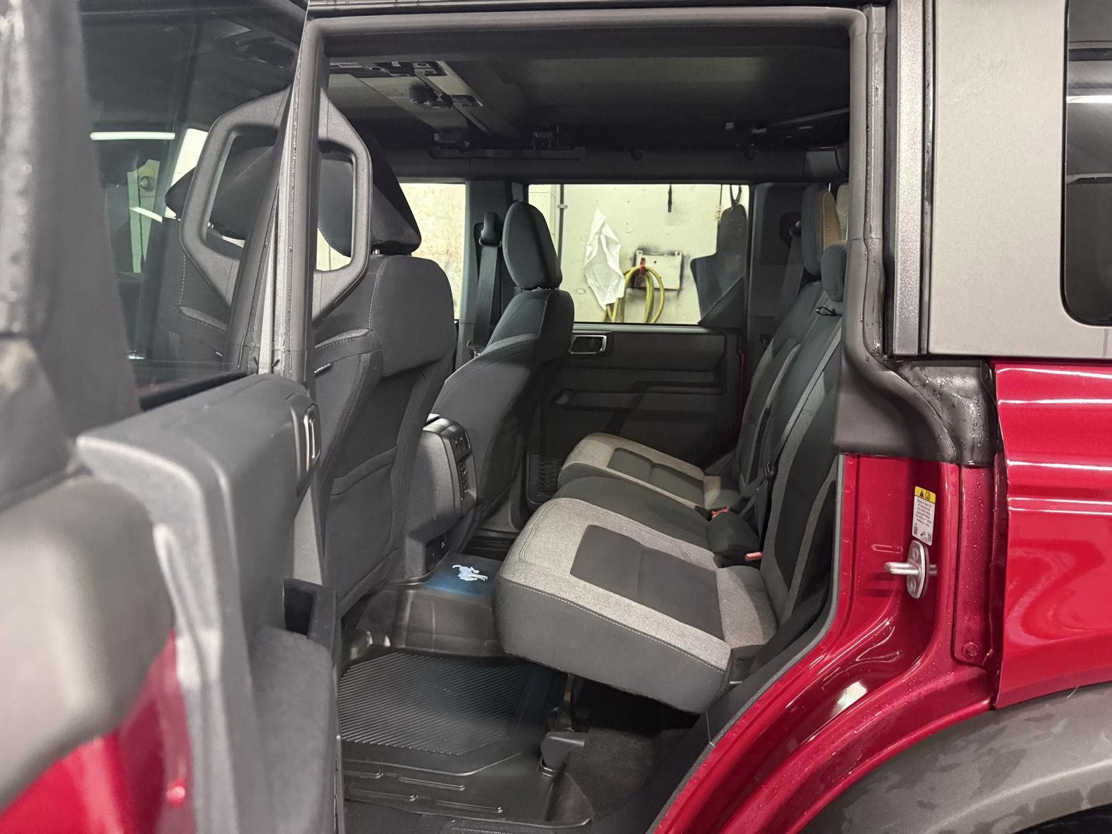 2025 Ruby Red Metallic Tinted Clearcoat Ford Bronco Big Bend 4X4 SUV