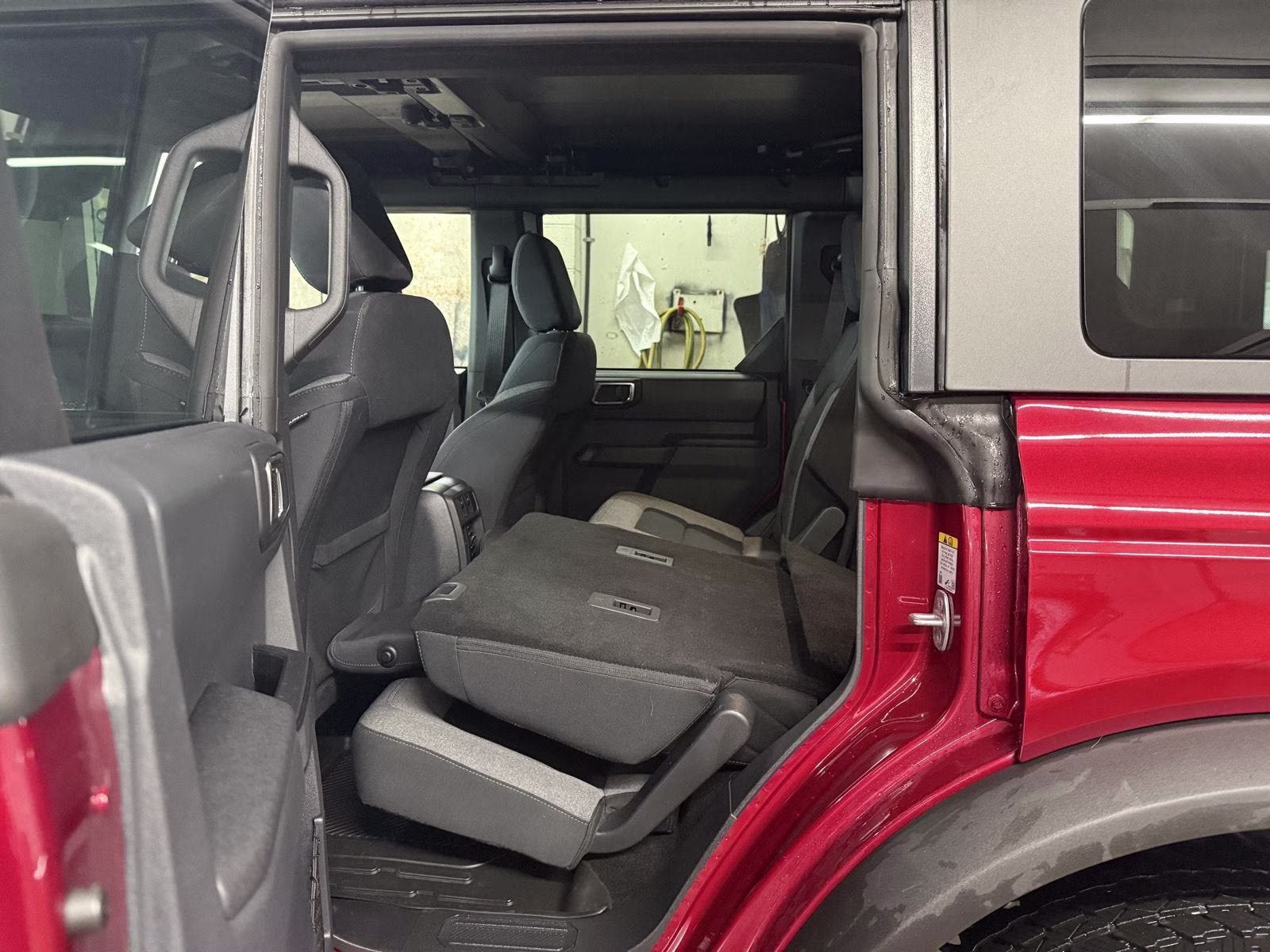 2025 Ruby Red Metallic Tinted Clearcoat Ford Bronco Big Bend 4X4 SUV