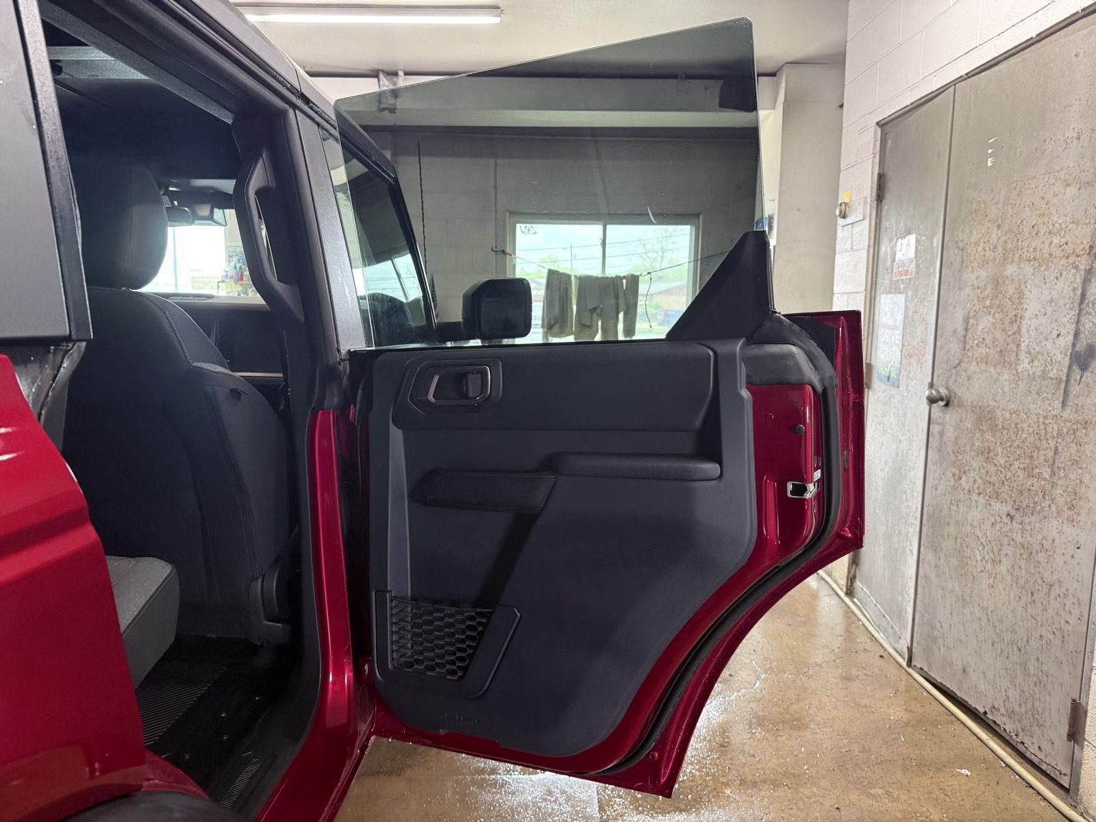 2025 Ruby Red Metallic Tinted Clearcoat Ford Bronco Big Bend 4X4 SUV
