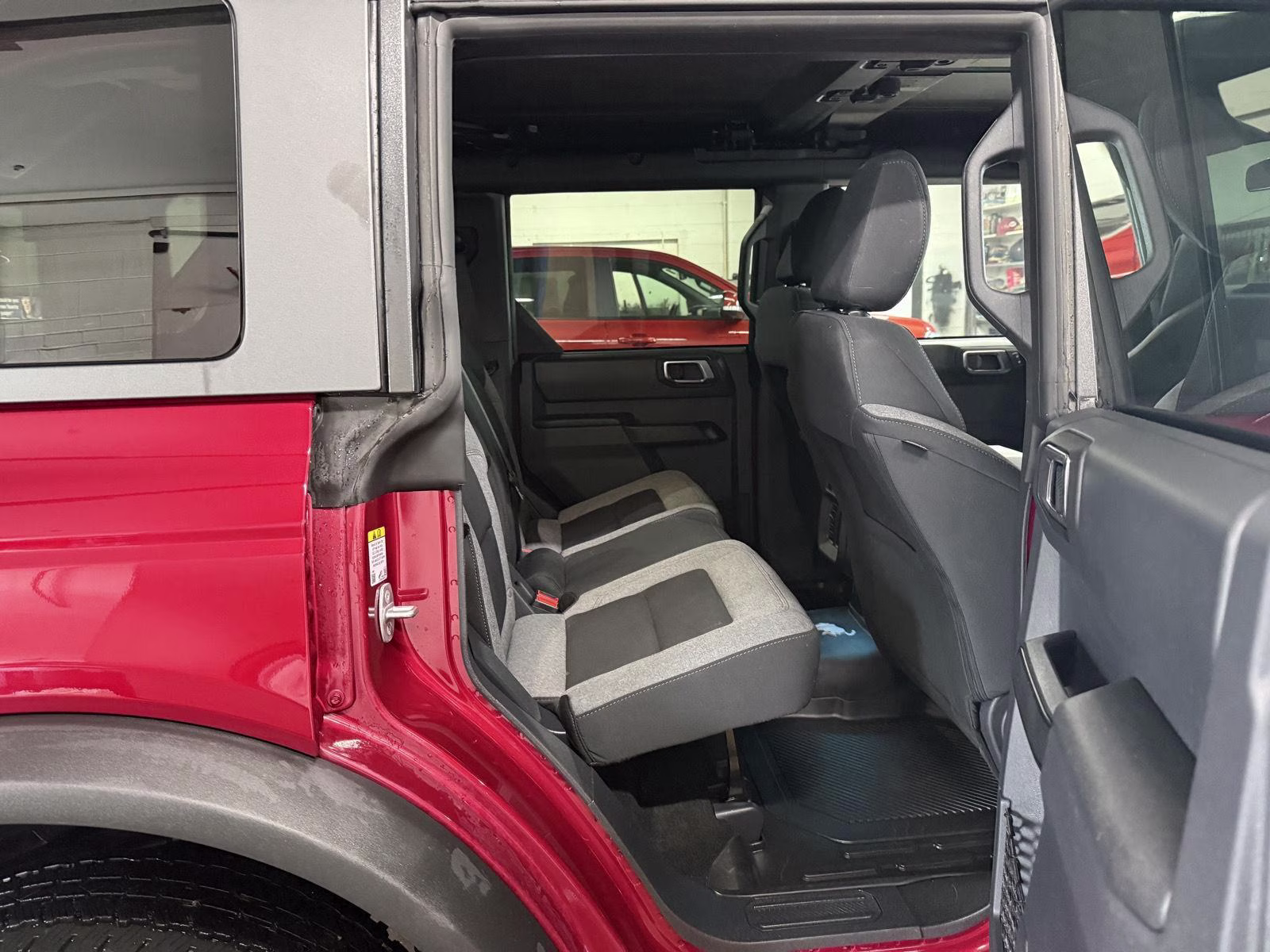 2025 Ruby Red Metallic Tinted Clearcoat Ford Bronco Big Bend 4X4 SUV
