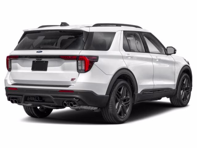 2026 Space White Metallic Ford Explorer ST 4X4 SUV