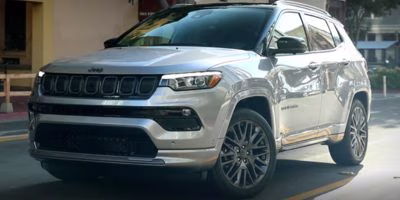 2022 Velvet Red Pearlcoat Jeep Compass Limited 4X4 SUV