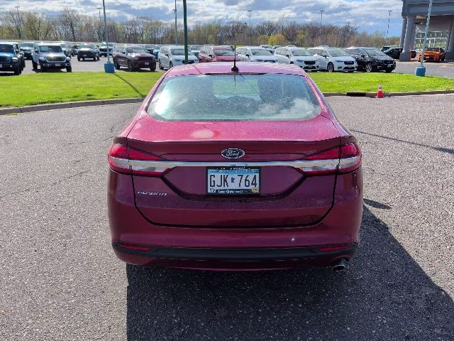 2017 Ruby Red Metallic Tinted Clearcoat Ford Fusion S FWD Sedan