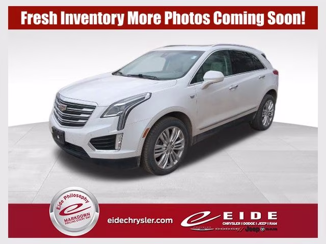 2017 Crystal White Tricoat Cadillac XT5 Premium Luxury AWD SUV