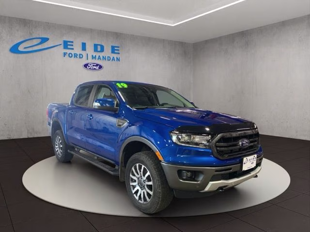 2019 Lightning Blue Metallic Ford Ranger Lariat 4X4 Truck
