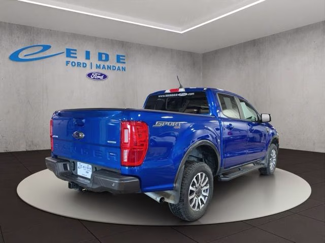 2019 Lightning Blue Metallic Ford Ranger Lariat 4X4 Truck