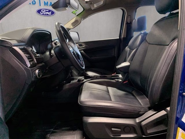 2019 Lightning Blue Metallic Ford Ranger Lariat 4X4 Truck