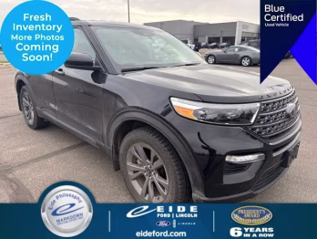 2022 Agate Black Metallic Ford Explorer XLT 4X4 SUV
