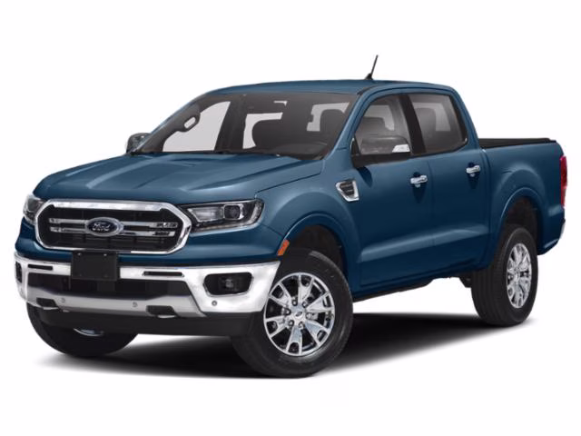 2019 Lightning Blue Ford Ranger Lariat 4X4 Truck