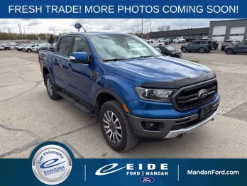 2019 Lightning Blue Metallic Ford Ranger Lariat 4X4 Truck