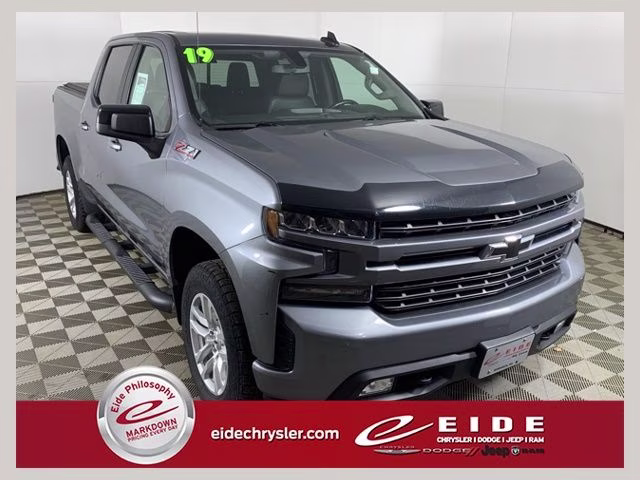 2019 Satin Steel Metallic Chevrolet Silverado 1500 RST 4X4 Truck