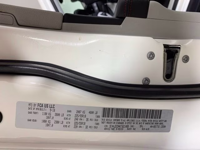 2019 White Clearcoat Jeep Compass Limited 4X4 SUV