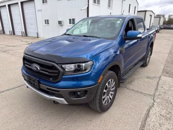 2019 Lightning Blue Metallic Ford Ranger Lariat 4X4 Truck